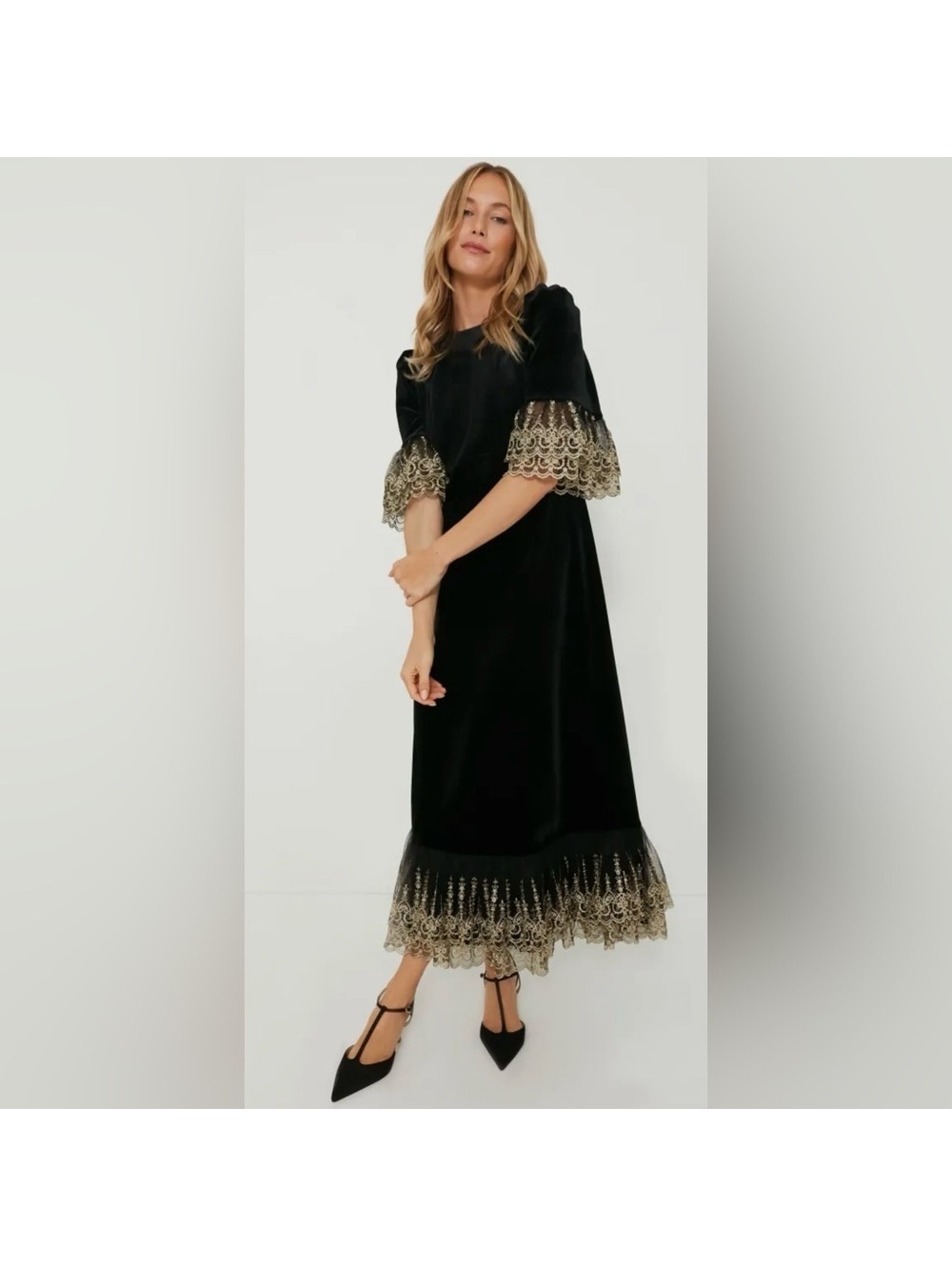 Tuckernuck Pomander Place Black Lillith Dress - Picture 2 of 13